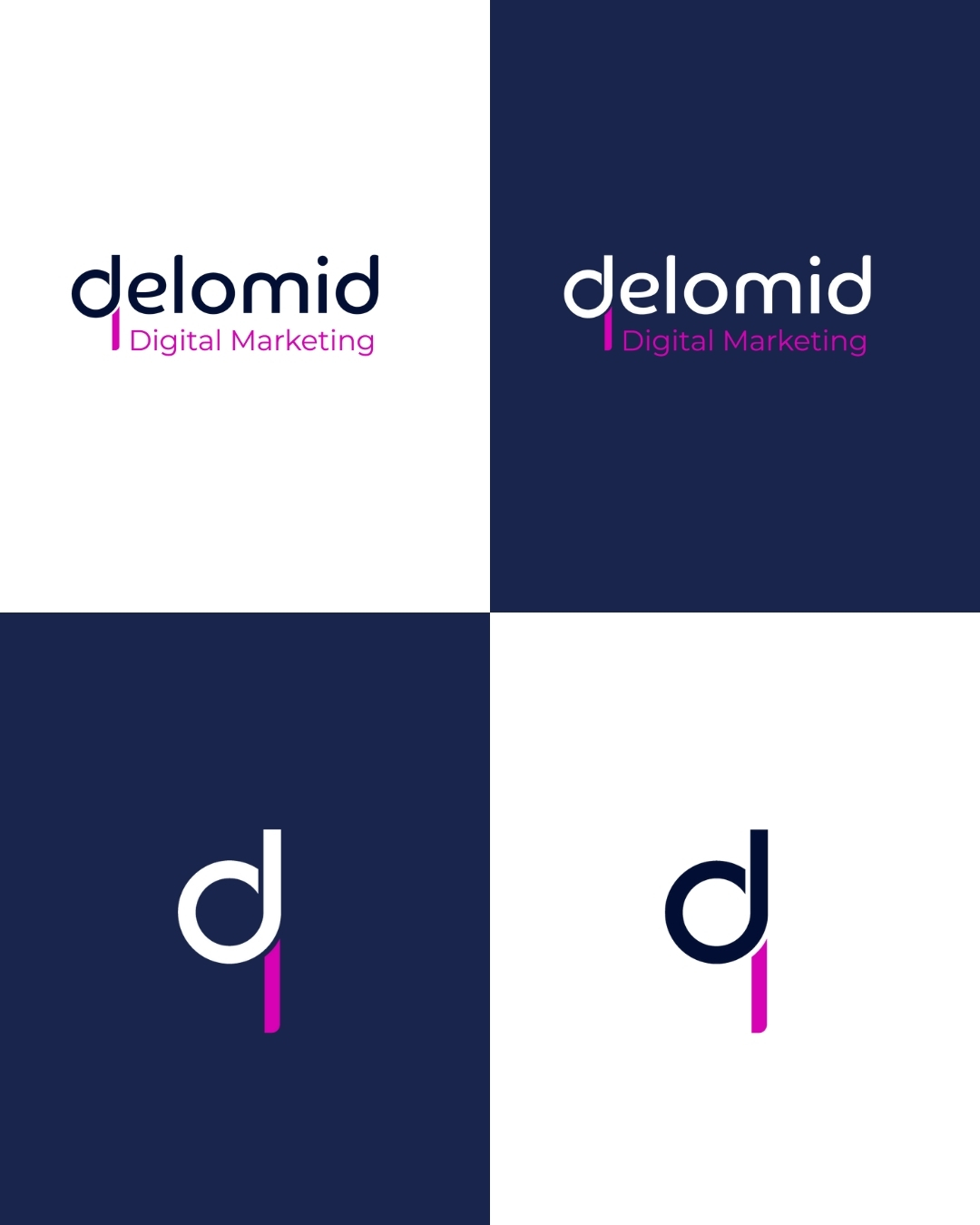 Logo Delomid Digital Marketing